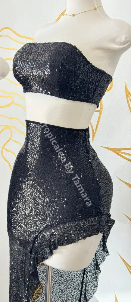 Eclipse & Sequins Two-Piece