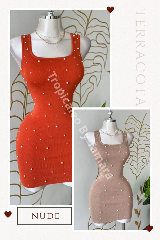 Pearl Bodycon Dress