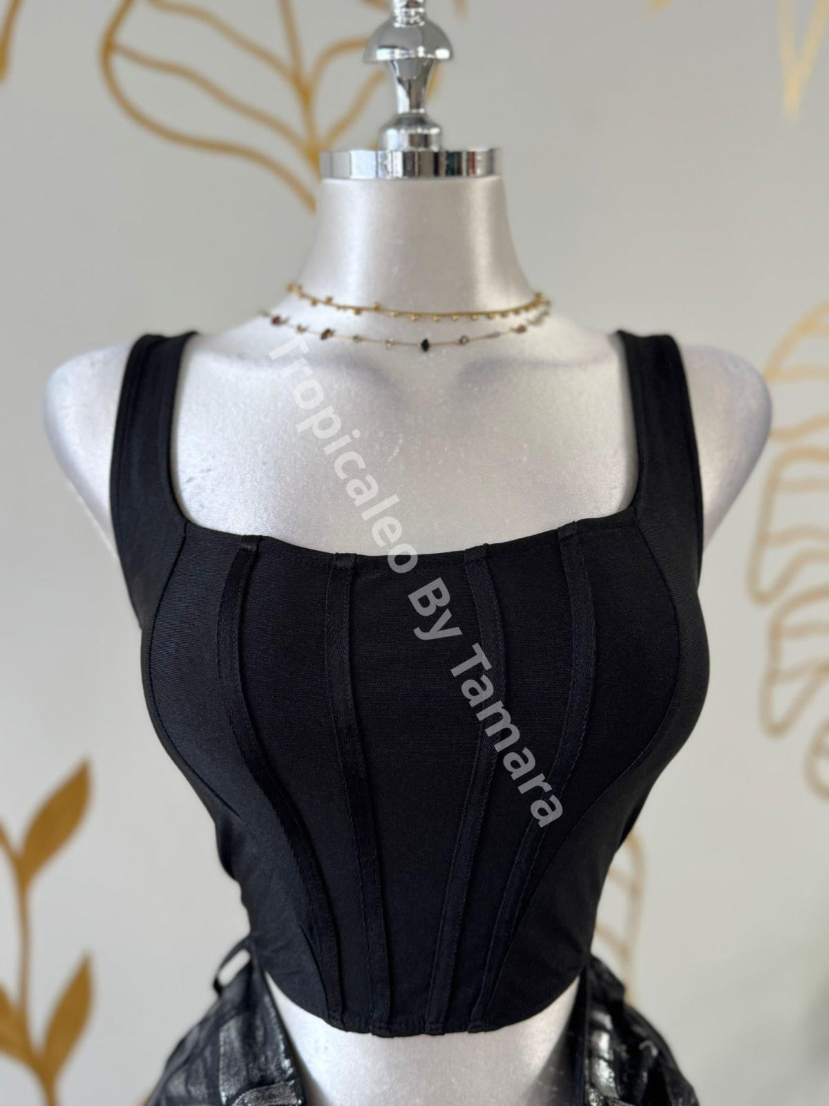 Midnight Corset Top