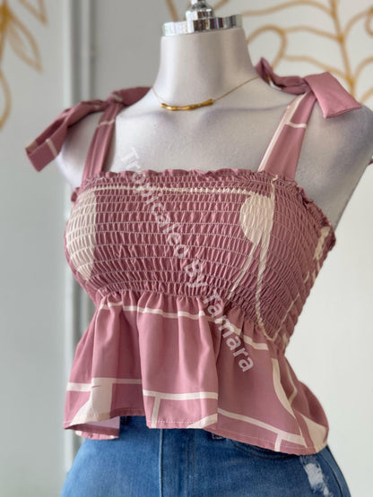 DustyRose Top