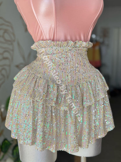 Glimmer Ruffle Skort