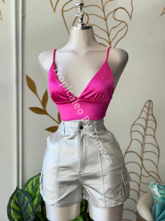 Silver Stone Cargo Shorts