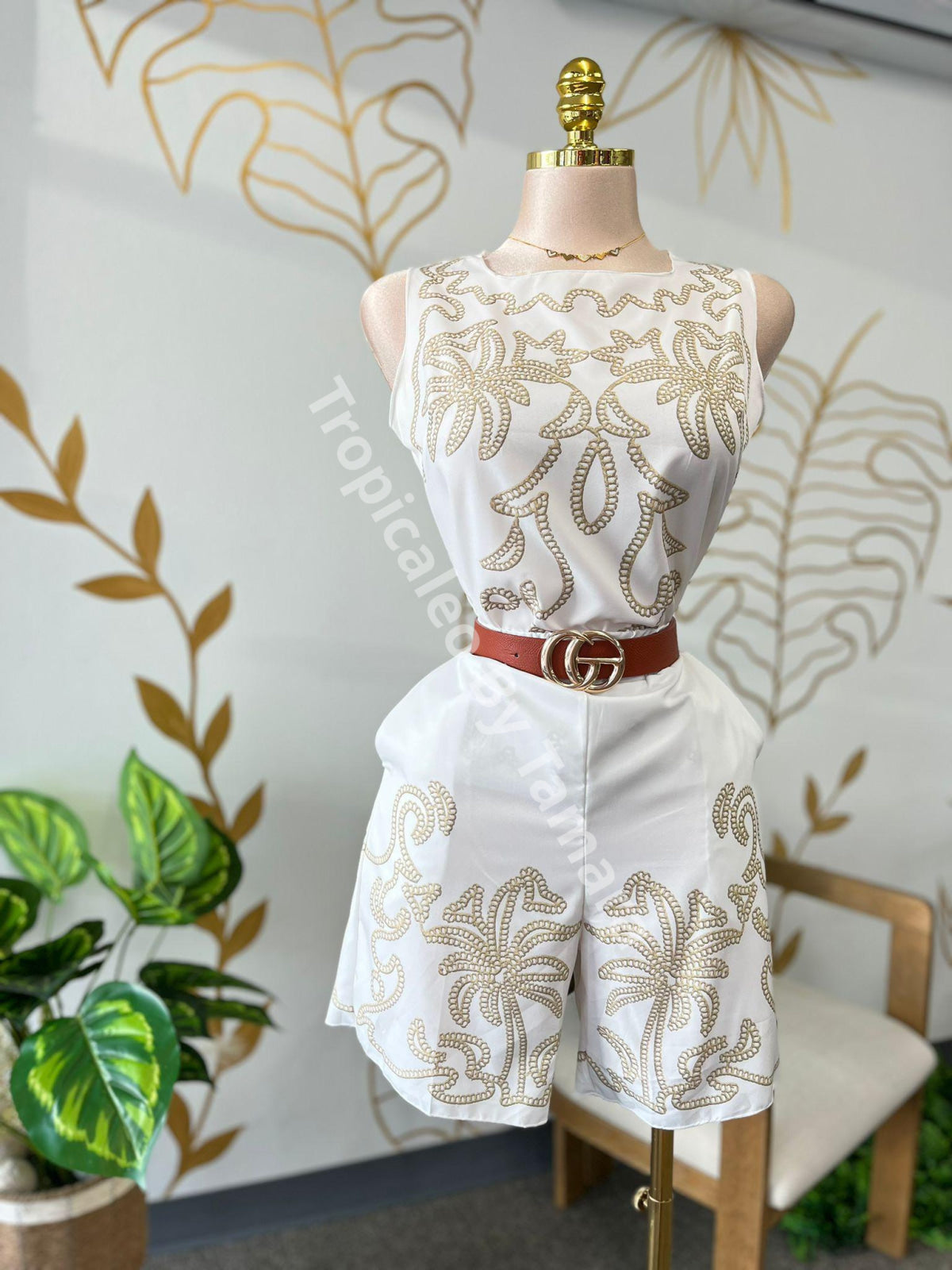 GoldenIsle Set Top & Short