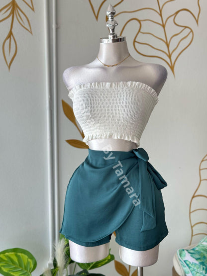 Coastal Wrap Skort