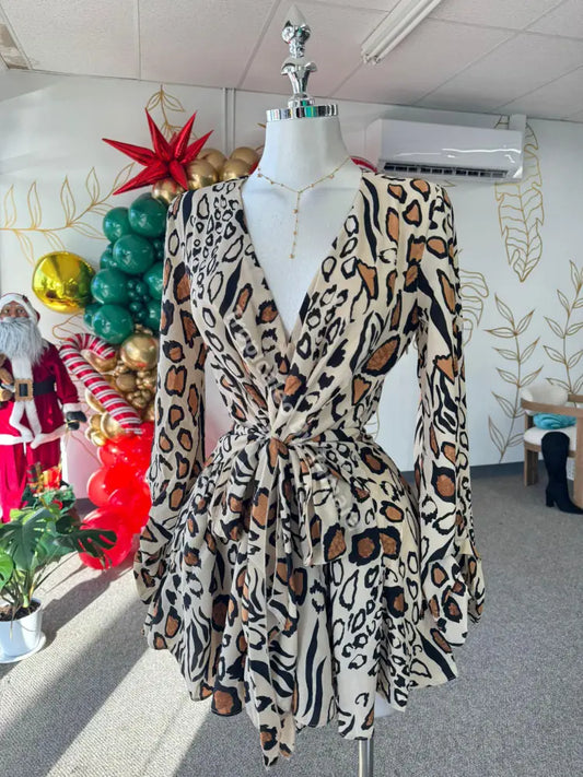 Fierce Leopard Romper