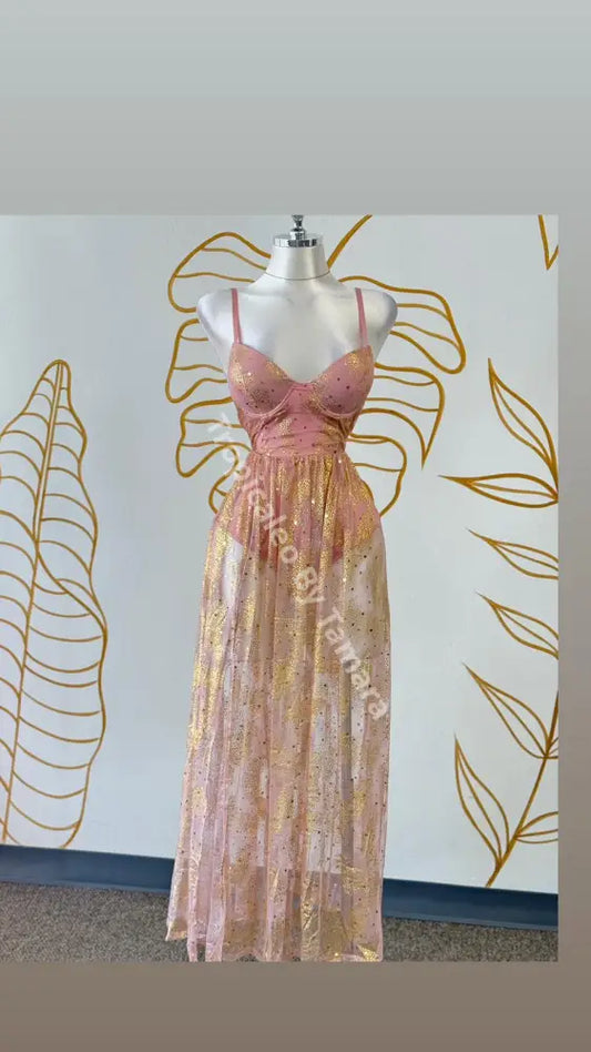 Golden Storm Maxi Dress (2 Colores Disponibles)