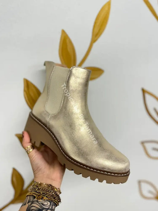 Golden Track Chelsea Boot