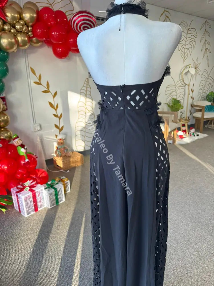 Halter Neck Maxi Dress