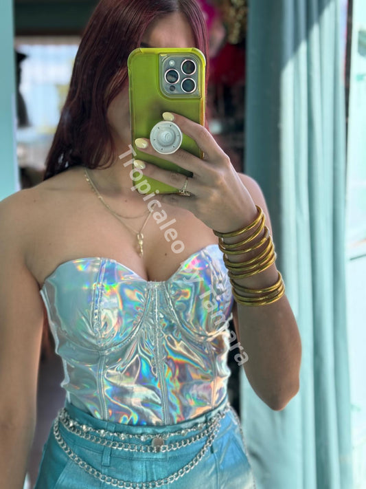 Holographic Dream Corset