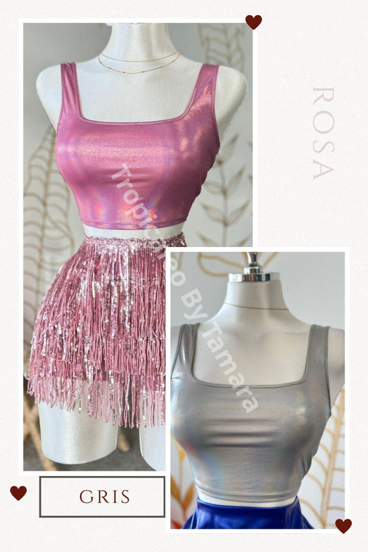 Iridescent Bliss Crop Top (2 Colores Disponibles)