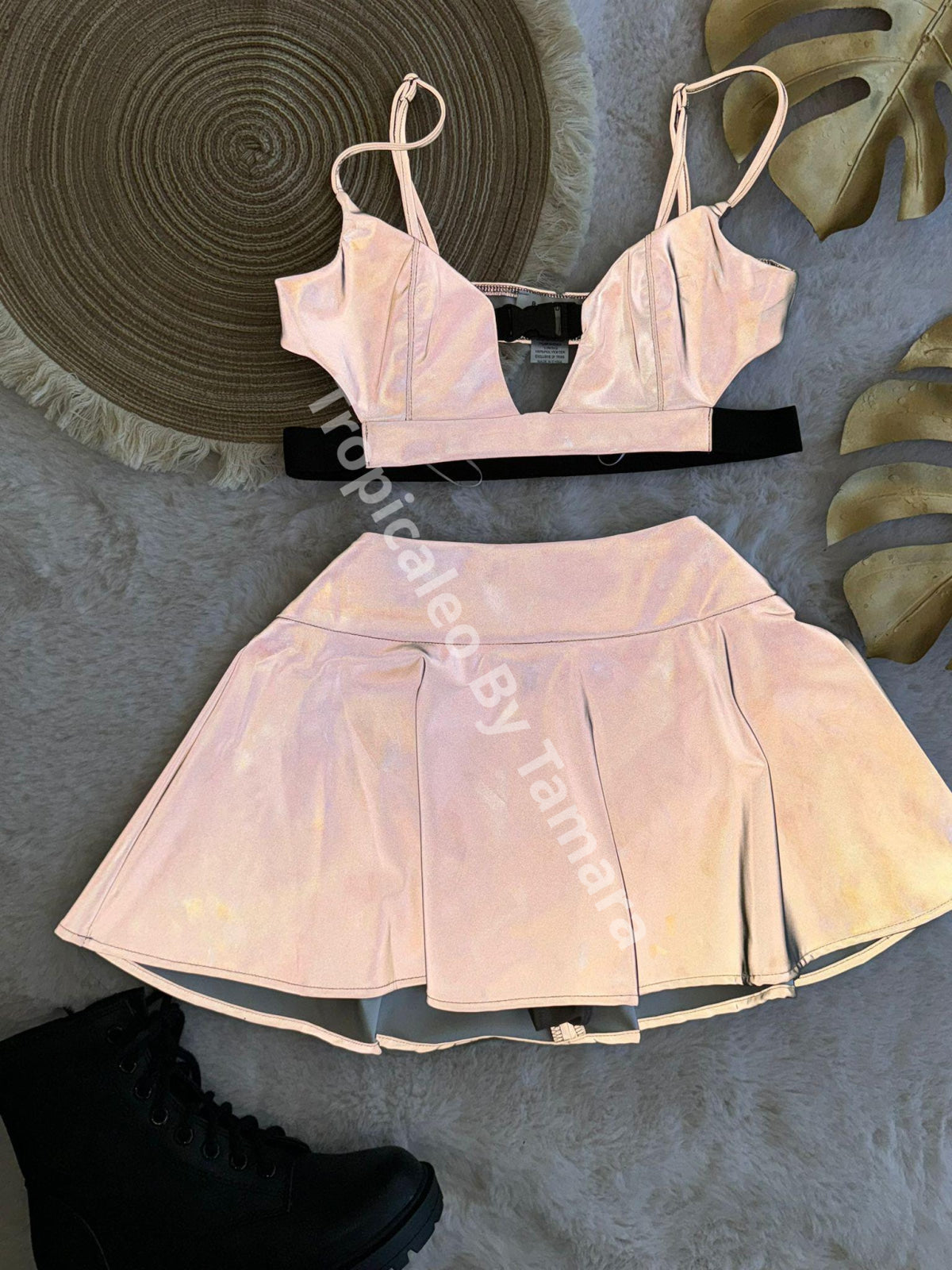 Luminous Reflective Two-Piece Set