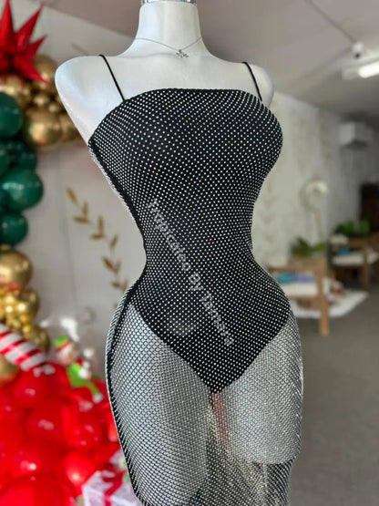 Mesh Body Dress