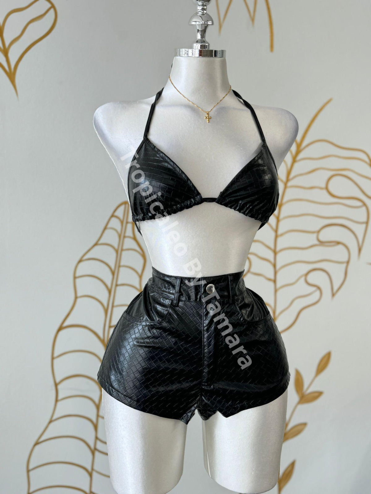 Quilted Cropped Set