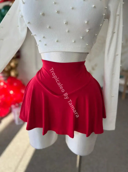 Red Chic Skort