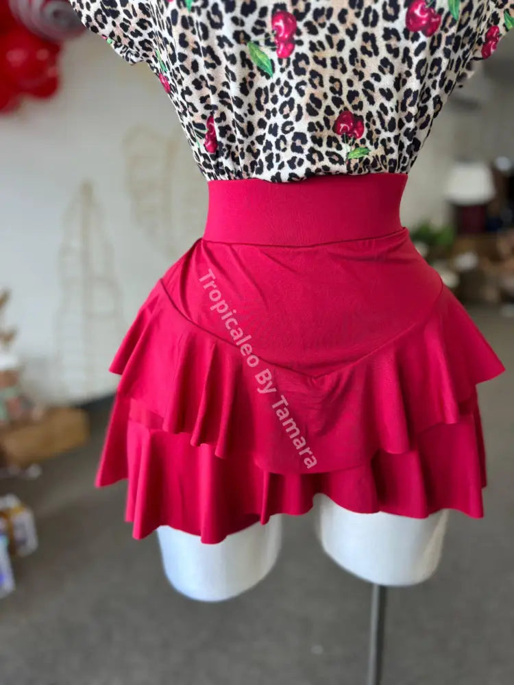 Red Skort Small