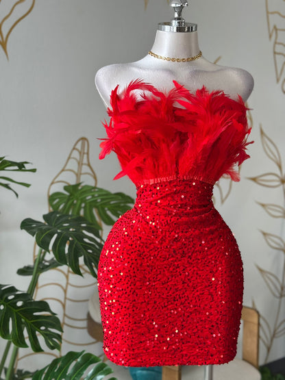 Flame Diva Dress