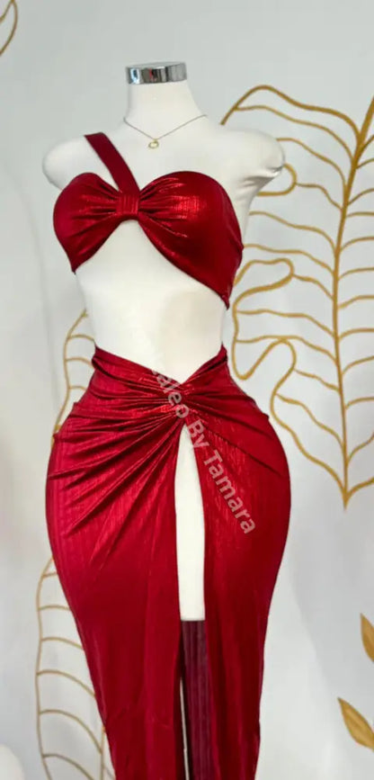 Ruby Glamour Three-Piece Set