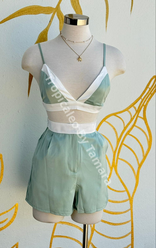 Sage Breeze Two-Piece Set