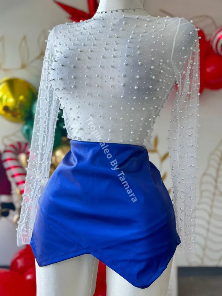 Sequin Mini Skort