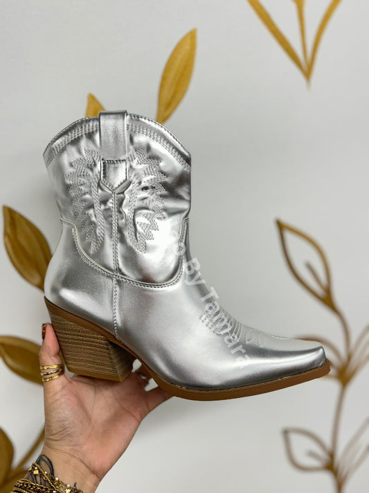 Silver Star Cowgirl Boots