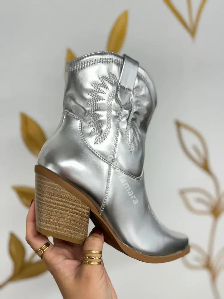 Silver Star Cowgirl Boots