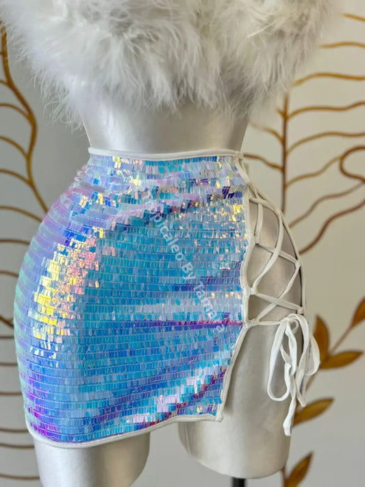 Starlight Sequin Mini Skirt