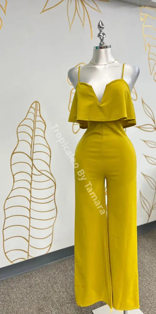 Sunshine Ruffle Jumpsuit