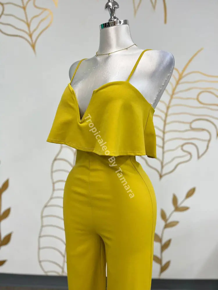 Sunshine Ruffle Jumpsuit