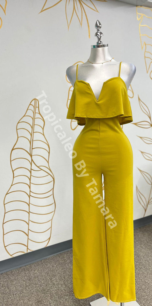 Sunshine Ruffle Jumpsuit