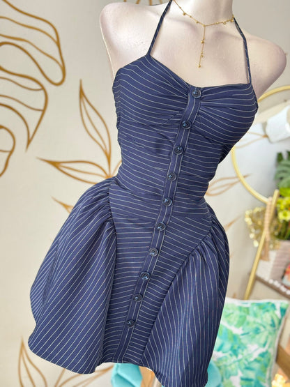 Navy Lines Dress