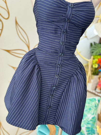 Navy Lines Dress
