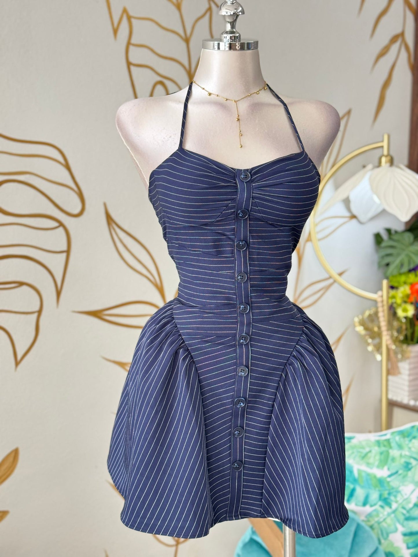 Navy Lines Dress