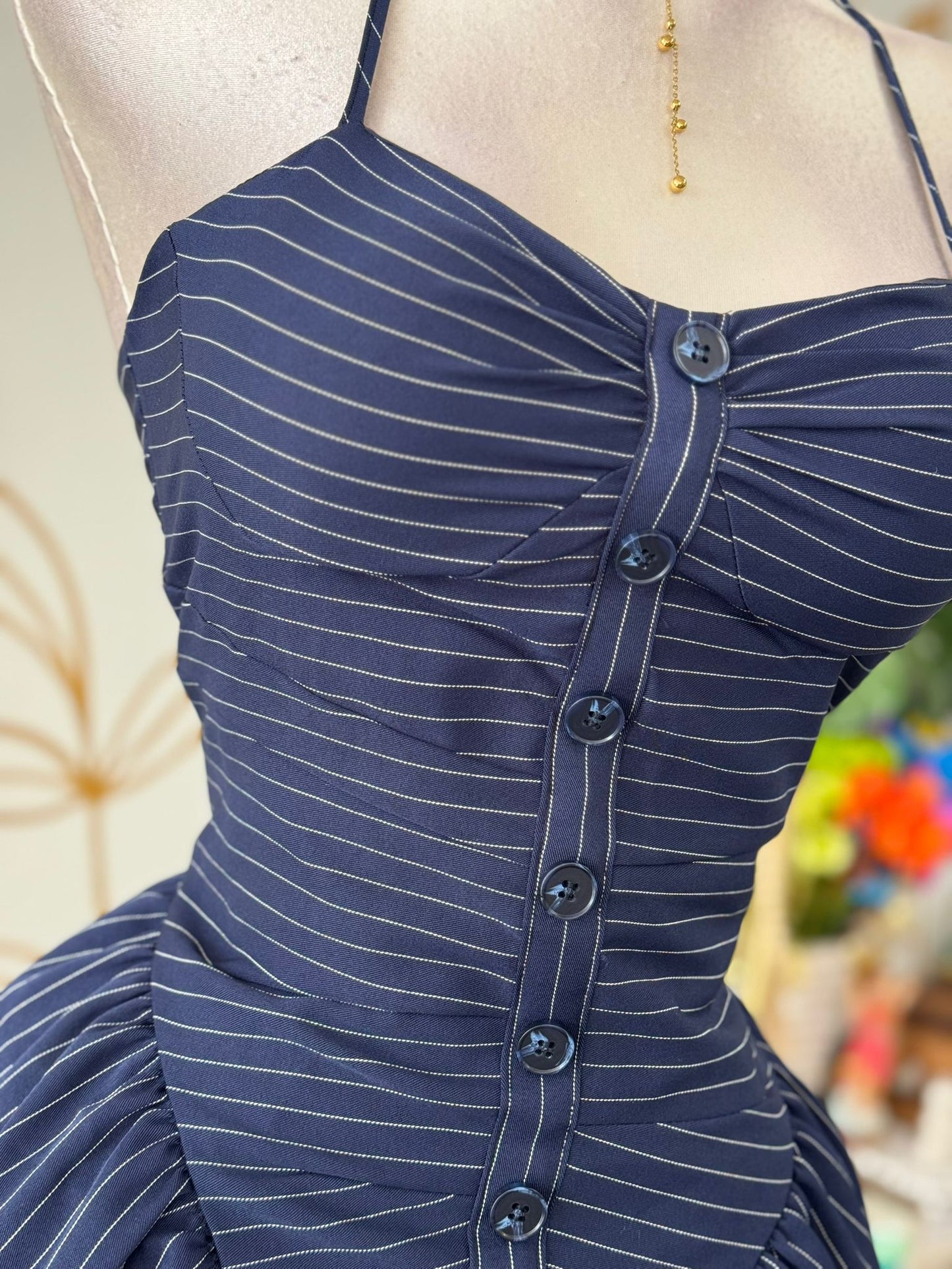 Navy Lines Dress