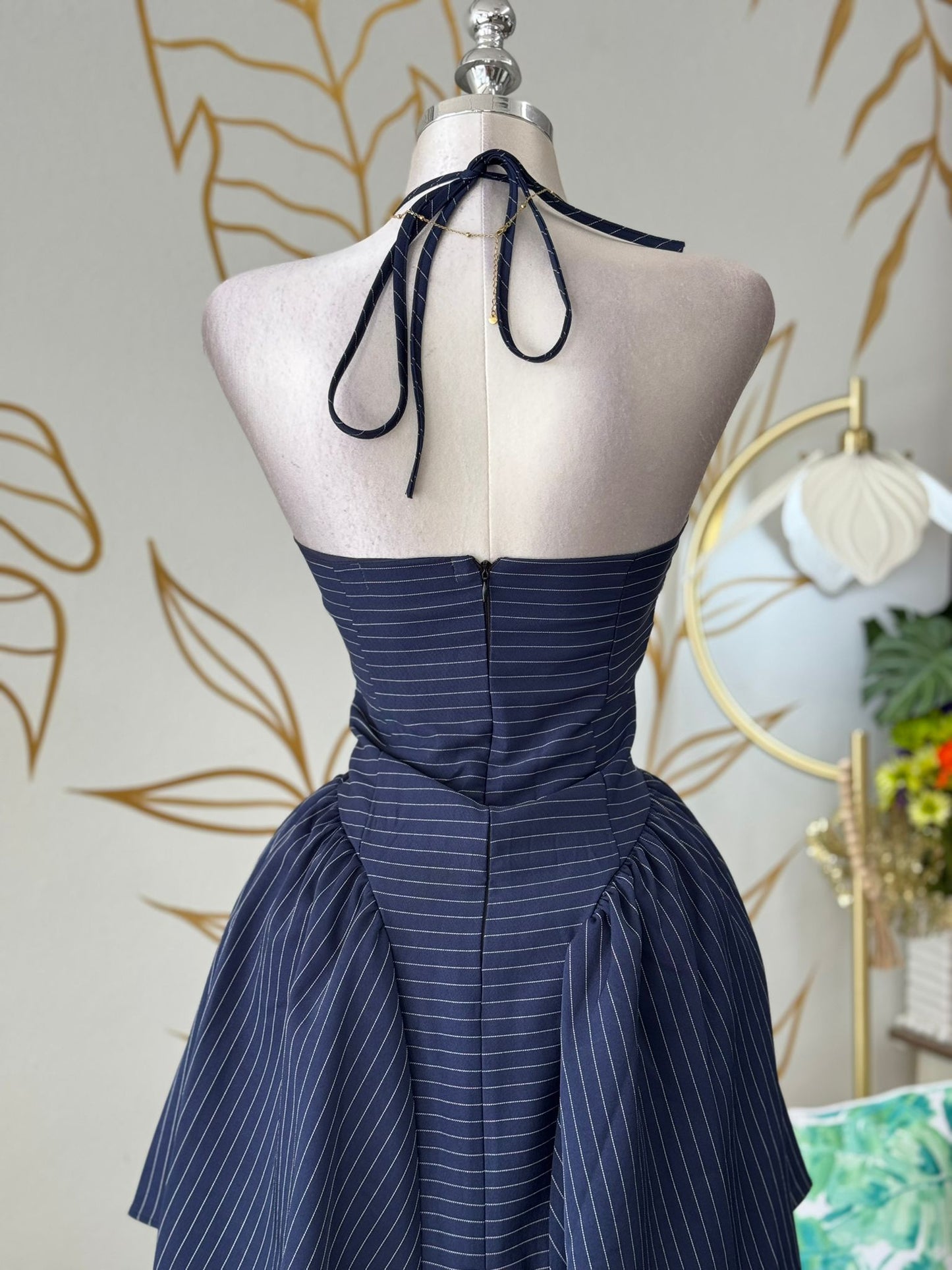 Navy Lines Dress