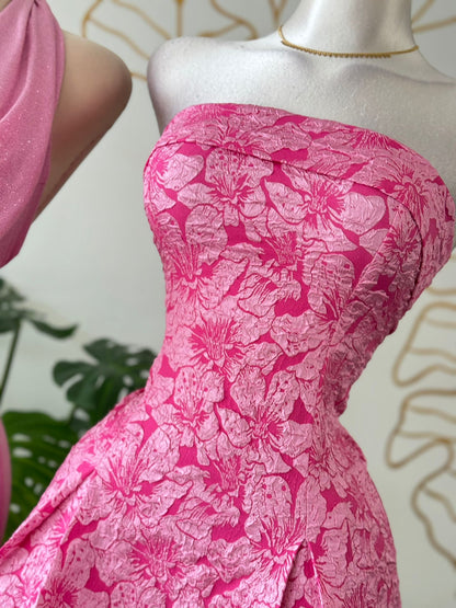 🌸 Pink Garden Dress