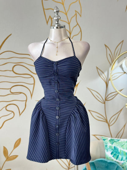 Navy Lines Dress
