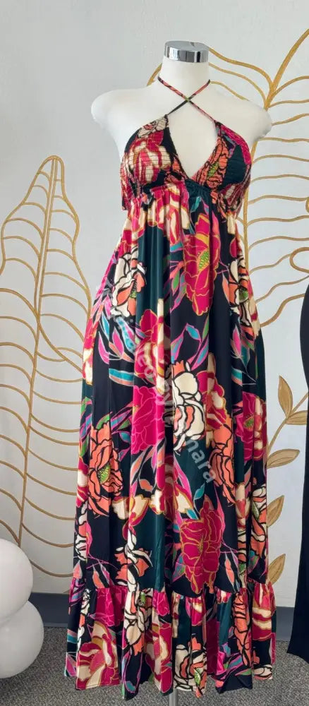 Tropical Maxi Dress