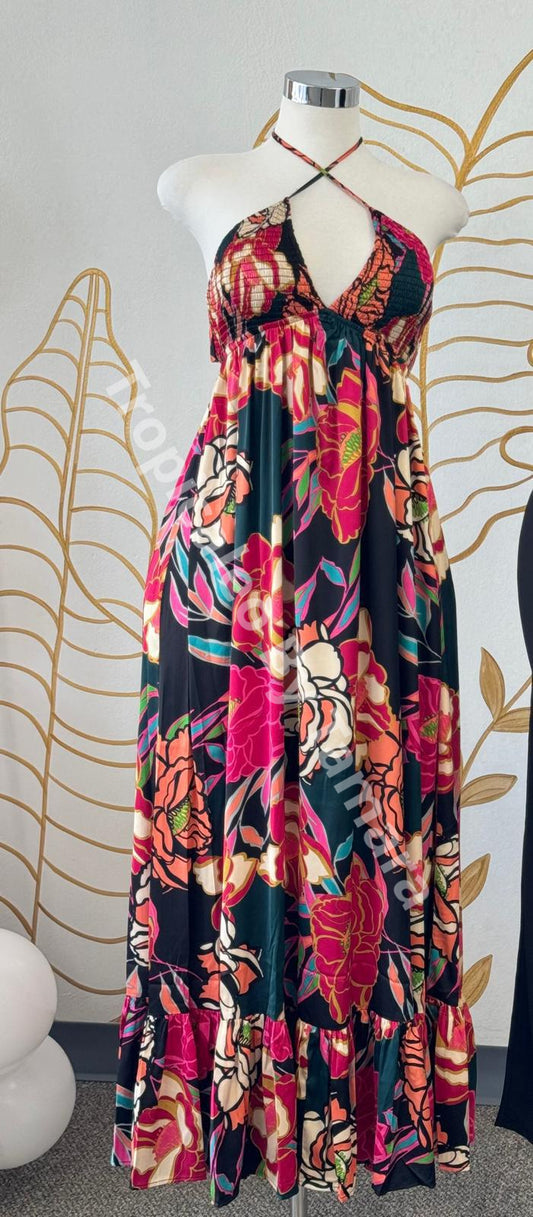 Tropical Maxi Dress