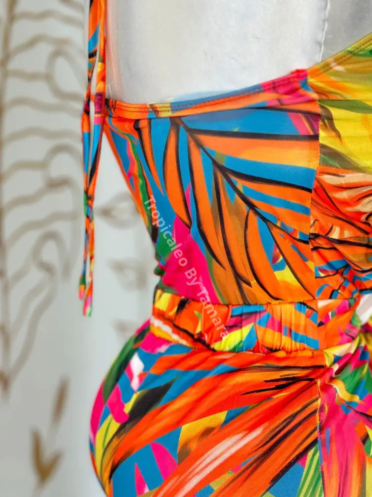 Tropical Palm Jumpsuit