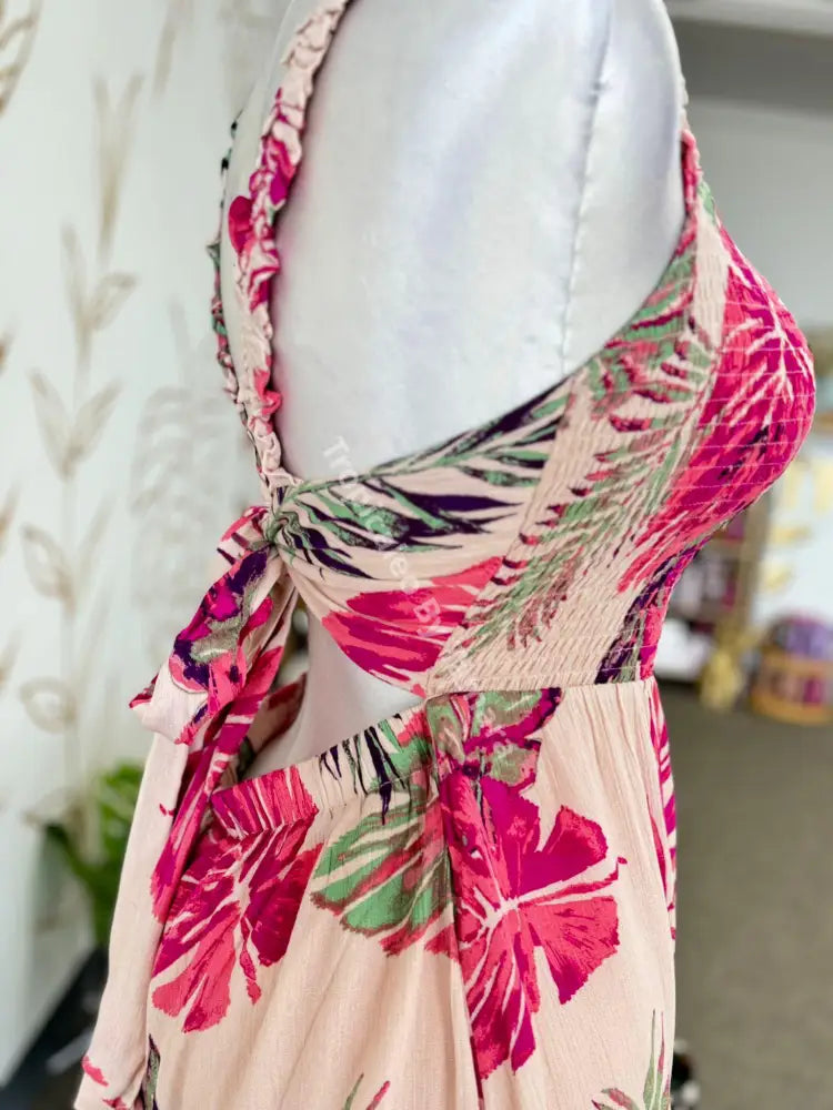 Tropical Print Romper