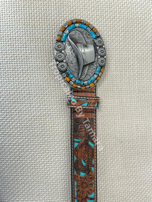 Turquoise Cowgirl Belt (Correa)