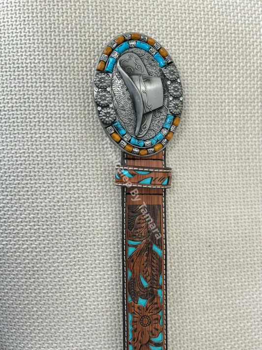 Turquoise Cowgirl Belt (Correa)